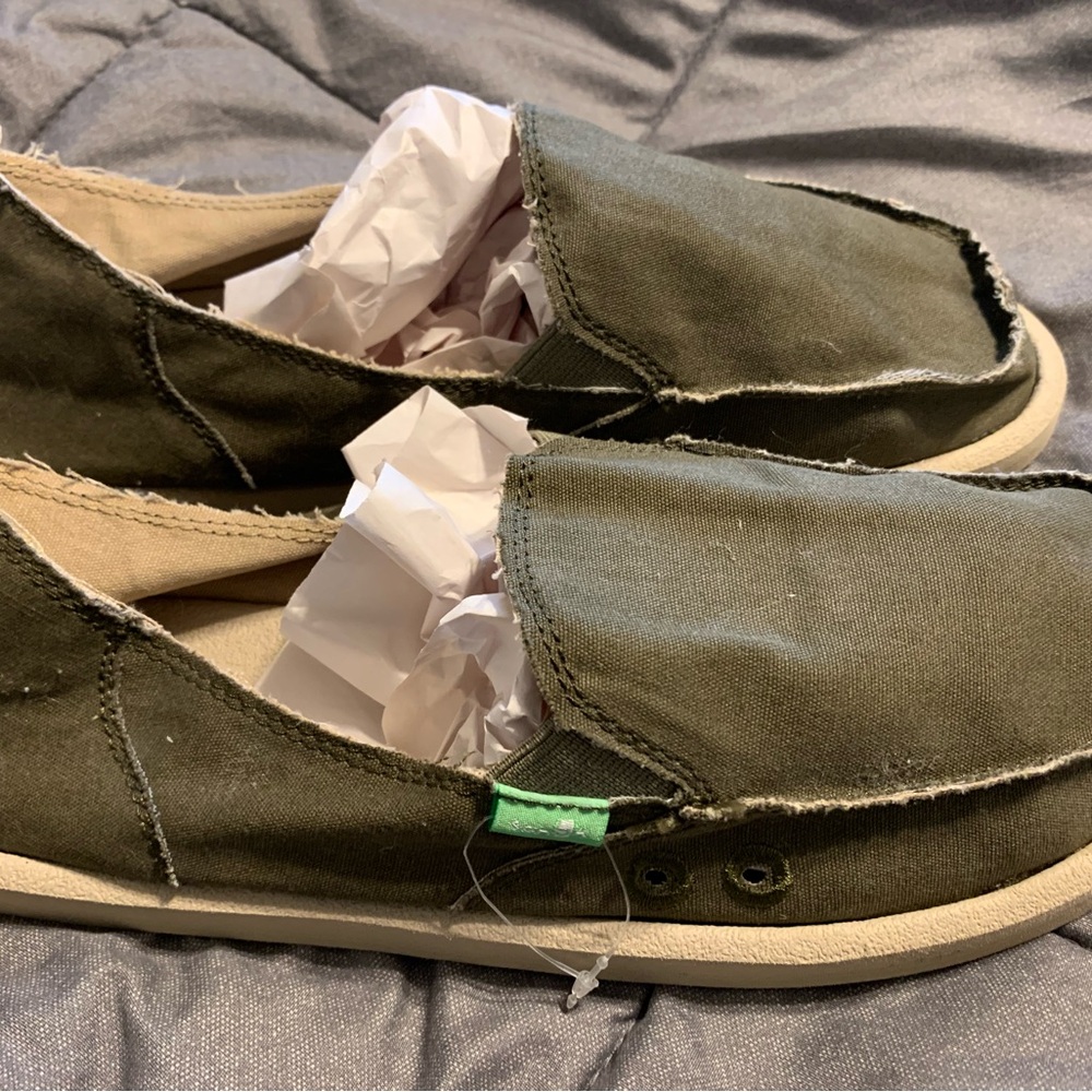 Sanuk Donna Daily Slip On Shoes New Size 10